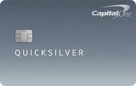 The Capital One Quicksilver Cash Rewards Credit Card card