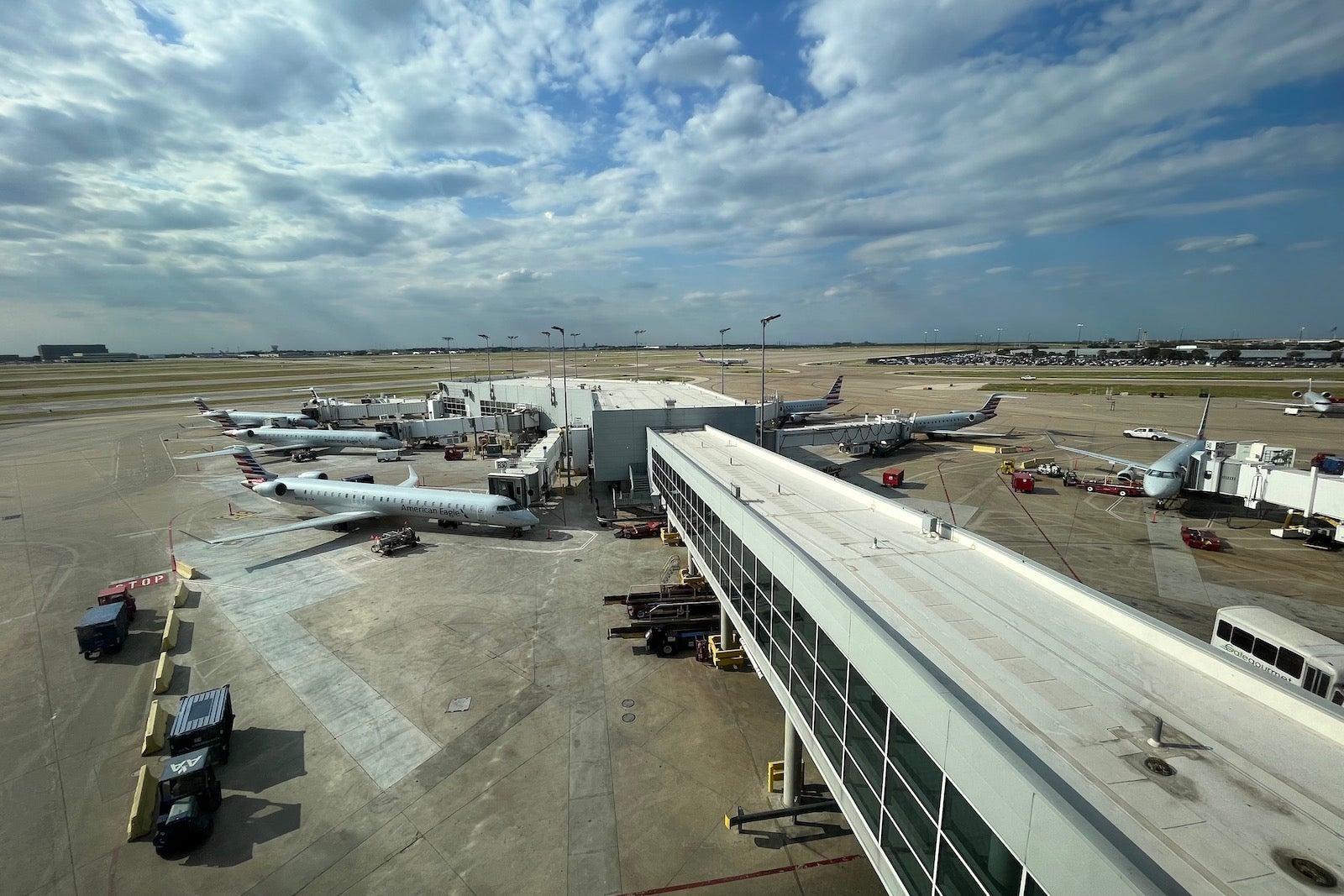 concourse at DFW