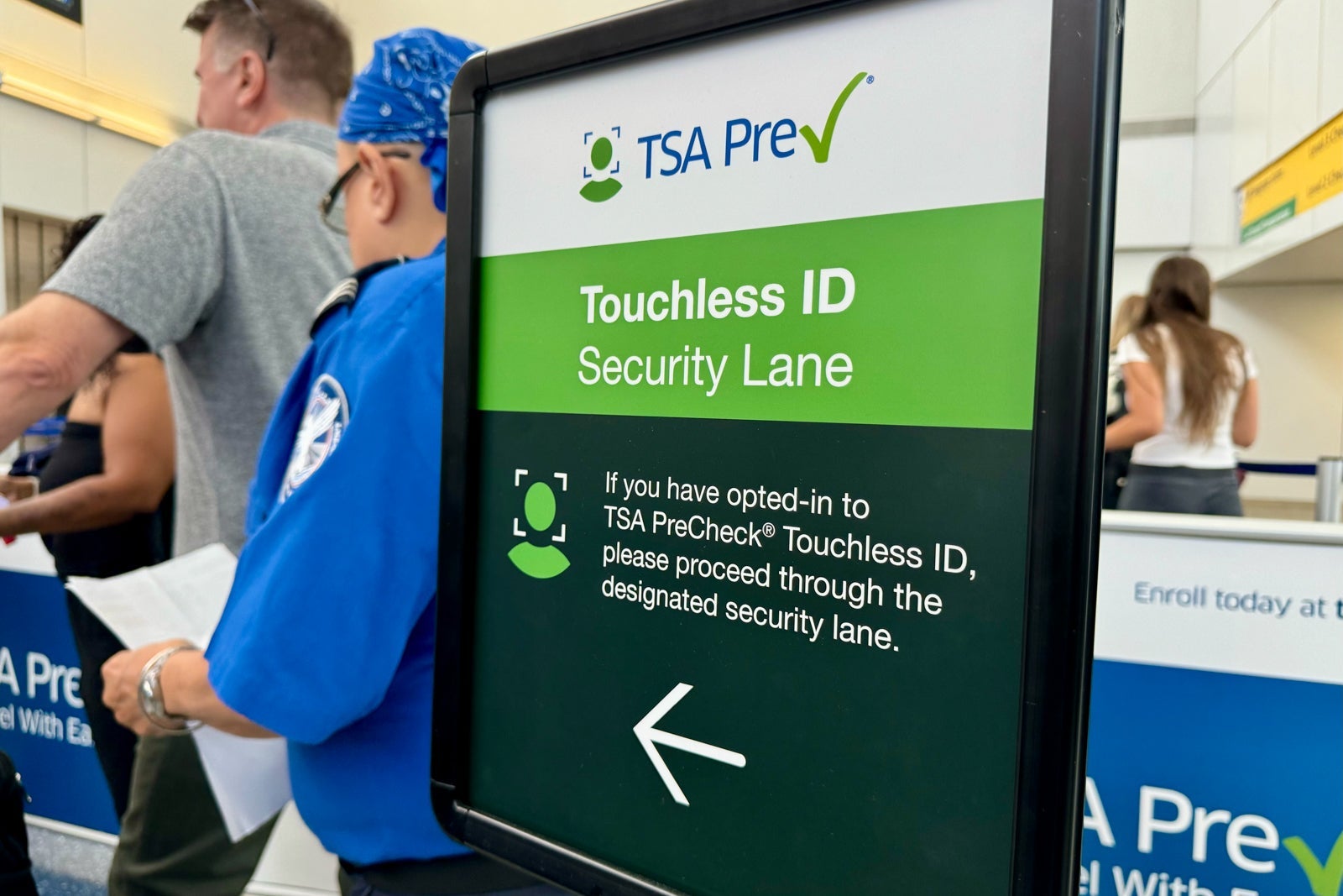 TSA Touchless ID Newark