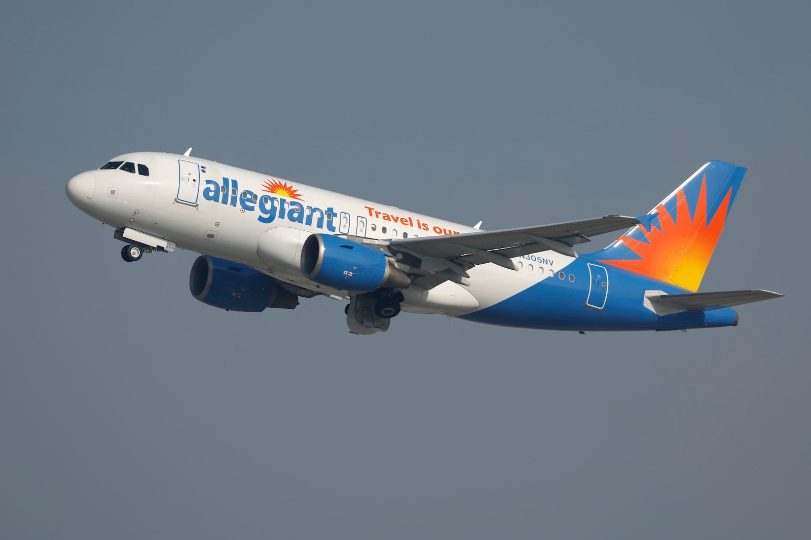 Allegiant Air At Los Angeles International Airport